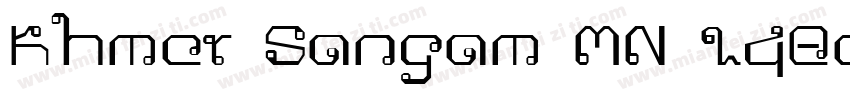 Khmer Sangam MN 140d1e9字体转换